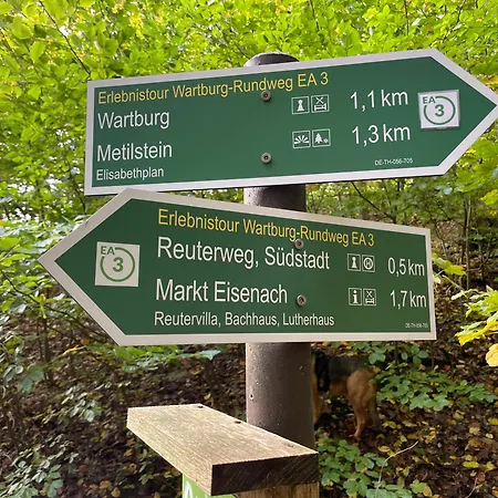 Apartmán Zentral Gelegenes Am Fusse Der Wartburg
